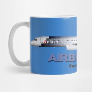 Airbus A321 - Spirit Airlines Mug